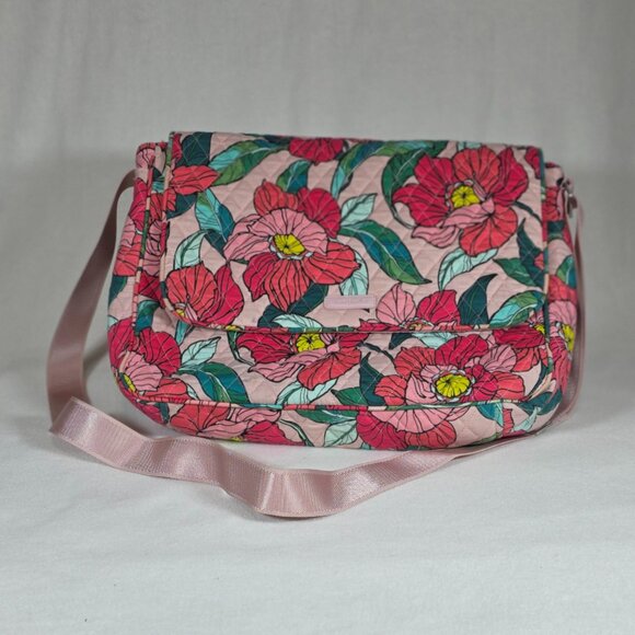 🌸 Vera Bradley Floral Business Bag — Pink Power & Function! 🌸 - Picture 4 of 15
